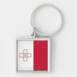 Markering van Malta Sleutelhanger