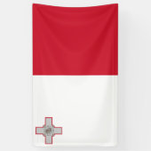 Markering van Malta Spandoek (Verticaal)