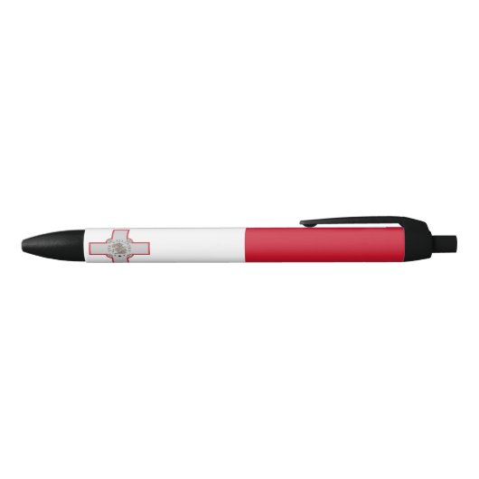 Markering van Malta Zwarte Inkt Pen (Bovenkant)