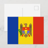 Markering van Moldavië Briefkaart (Voorkant / Achterkant)