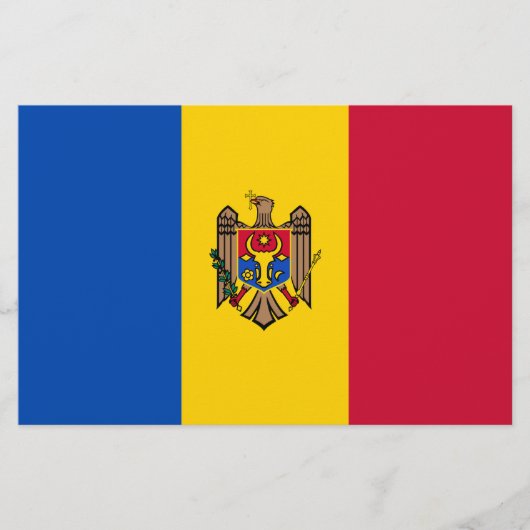 Markering van Moldavië Briefpapier (Voorkant)