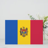 Markering van Moldavië Briefpapier (Staand voorkant)