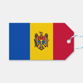 Markering van Moldavië Cadeaulabel