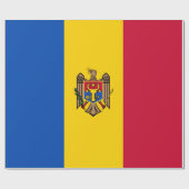 Markering van Moldavië Cadeaupapier (Vlak)