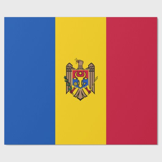 Markering van Moldavië Cadeaupapier (Vlak)