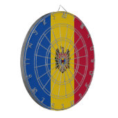 Markering van Moldavië Dartbord (Voorkant Links)