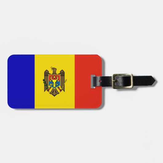 Markering van Moldavië - Easy ID Personal Bagagelabel (Voorkant horizontaal)
