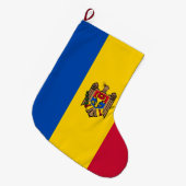 Markering van Moldavië Grote Kerstsok (Voorkant (Hangend))