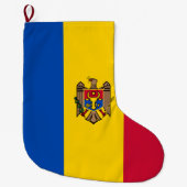 Markering van Moldavië Grote Kerstsok (Voorkant)