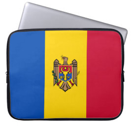 Markering van Moldavië Laptop Sleeve