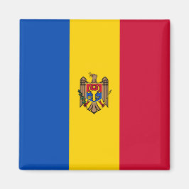 Markering van Moldavië Magneet