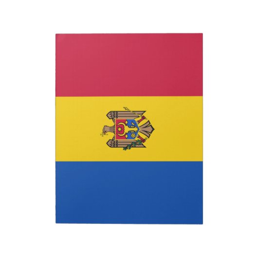 Markering van Moldavië Notitieblok (Linkerzijde)