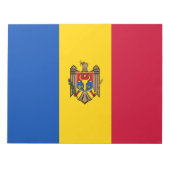 Markering van Moldavië Notitieblok (Voorkant)