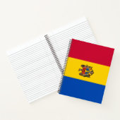 Markering van Moldavië Notitieboek (Binnen)