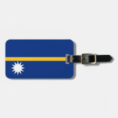 Markering van Nauru Easy ID Personal Bagagelabel (Voorkant horizontaal)