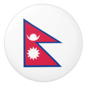 Markering van Nepalese keramische Knob Keramische Knop (Voorkant)