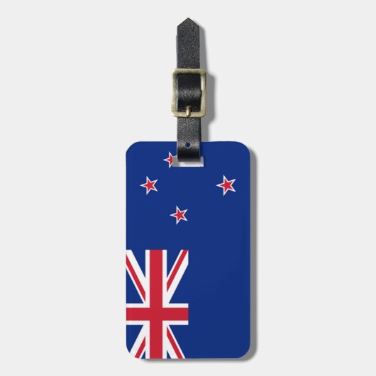 Markering van Nieuw-Zeelands Easy ID Personal Bagagelabel (Voorkant verticaal)