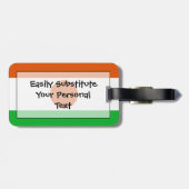 Markering van Niger Easy ID Personal Bagagelabel (Achterkant horizontaal)