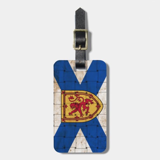 Markering van Nova Scotia Bagagelabel (Voorkant verticaal)