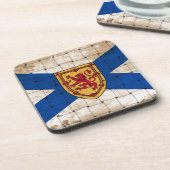 Markering van Nova Scotia Bier Onderzetter (Linkerzijde)