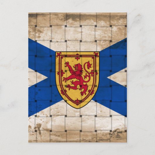 Markering van Nova Scotia Briefkaart (Voorkant)