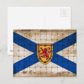 Markering van Nova Scotia Briefkaart (Voorkant / Achterkant)