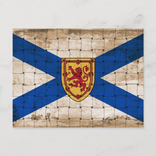 Markering van Nova Scotia Briefkaart (Voorkant)