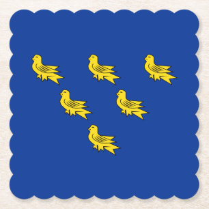 Markering van Onderzetter van Sussex Paper