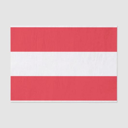 Markering van Oostenrijkse weefselpapier Tissuepapier (Voorkant)