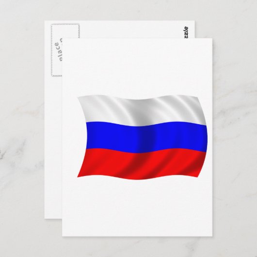 Markering van Rusland Briefkaart (Voorkant / Achterkant)