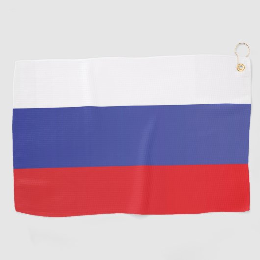 Markering van Rusland Golfhanddoek (Horizontaal)