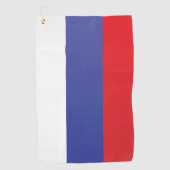 Markering van Rusland Golfhanddoek (Voorkant)