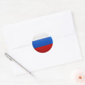 Markering van Rusland Ronde Sticker (Envelop)