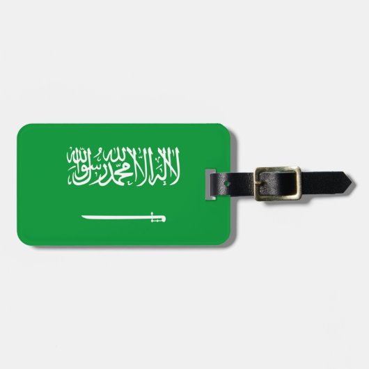 Markering van Saudi-Arabië - Easy ID Personal Bagagelabel (Voorkant horizontaal)