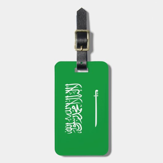 Markering van Saudi-Arabië - Easy ID Personal Bagagelabel (Voorkant verticaal)