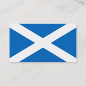 Markering van Schotse visitekaartjes (Achterkant)