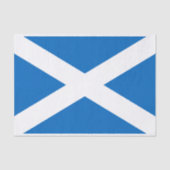 Markering van Schotse weefselpapier Tissuepapier (Voorkant)