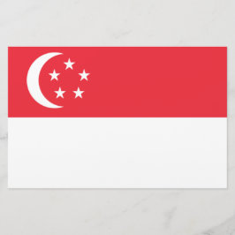 Markering van Singapore Briefpapier