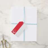 Markering van Singapore Cadeaulabel (Met Touw)