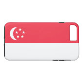 Markering van Singapore Case-Mate iPhone Case (Achterkant (Horizontaal))