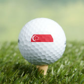 Markering van Singapore Golfballen (Insitu Shirt)
