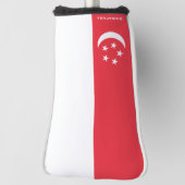 Markering van Singapore Golfheadcover (Draai 90)