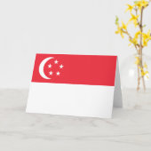 Markering van Singapore Kaart (Gele Bloem)