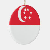 Markering van Singapore Keramisch Ornament (Rechts)