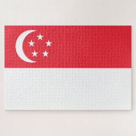 Markering van Singapore Legpuzzel