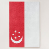Markering van Singapore Legpuzzel (Verticaal)