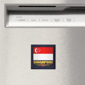 Markering van Singapore Magneet (Insitu (Vaatwasser))