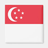 Markering van Singapore Magneet (Voorkant)