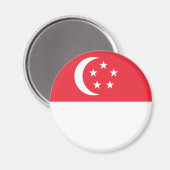 Markering van Singapore Magneet (Voorkant / Achterkant)