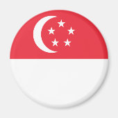 Markering van Singapore Magneet (Voorkant)